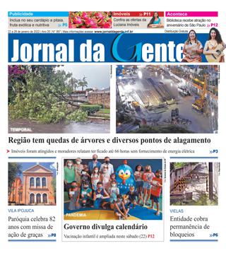 Jornal da Gente – Edição 997 – 22 a 28 de janeiro de 2022