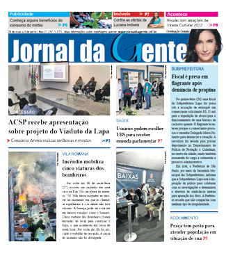 Jornal da Gente – Edição 1015 – 28 de maio a 3 de junho de 2022