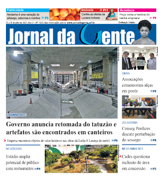 Jornal da Gente – Edição 1023 – 23 a 29 de julho de 2022