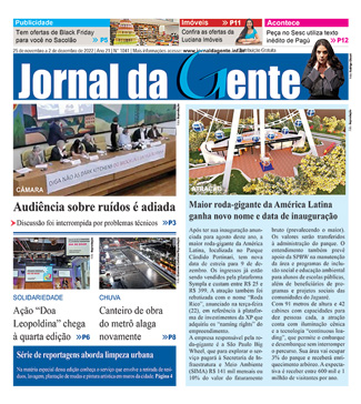 Jornal da Gente – Edição 1041 – 25 de novembro a 2 de dezembro de 2022