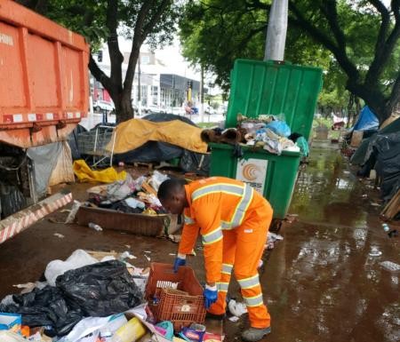 Trabalho permanente na região da Gastão Vidigal