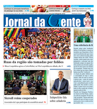 Jornal da Gente – Edição 1051 – 18 a 24 de fevereiro de 2023