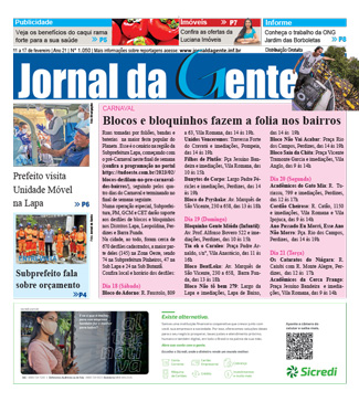 Jornal da Gente – Edição 1050 – 11 a 17 de fevereiro de 2023