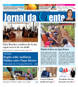 Jornal da Gente – Edição 1062 – 6 a 12 de maio de 2023