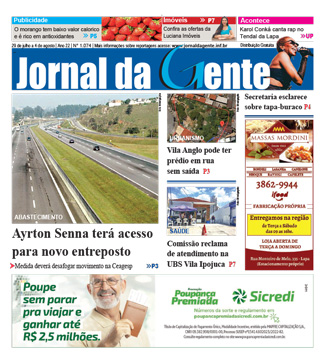 Jornal da Gente – Edição 1074 – 29 de julho a 4 de agosto de 2023