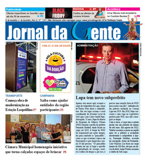 Jornal da Gente – Edição 1091 – 25 de novembro a 1 de dezembro de 2023