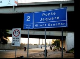 Ponte do Jaguaré continua interditada