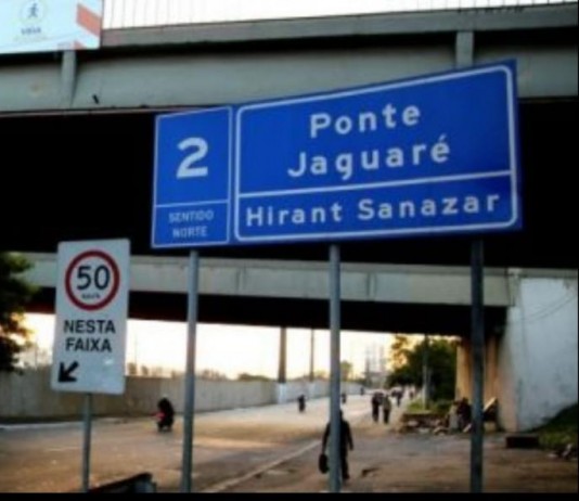 Ponte do Jaguaré continua interditada