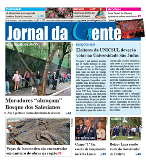 Jornal da Gente – Edição 1137 – 26 de outubro a 1 de novembro de 2024