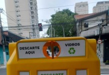 Novo ponto para reciclagem de vidros na Romana