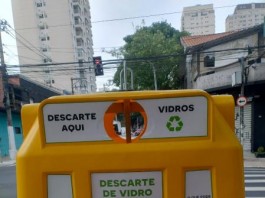 Novo ponto para reciclagem de vidros na Romana