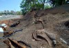 Peças de locomotivas do século XIX são encontradas em canteiro de obras da Ponte Pirituba