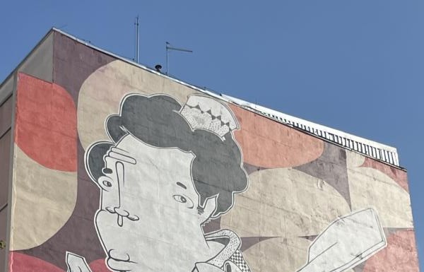 Barra Funda ganha novo mural e entra para o Museu de Arte de Rua