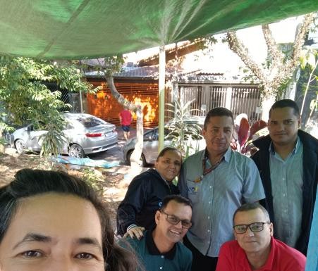 Comunidade da Leopoldina busca solução para ponto de ônibus da Praça Rudolf Diesel