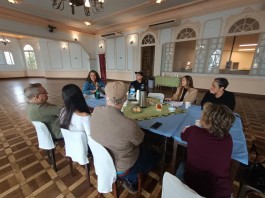 Vereadora Marina Bragante visita União Fraterna e organiza sessão solene para o centenário Vereadora Marina Bragante visita União Fraterna e organiza sessão solene para o centenário