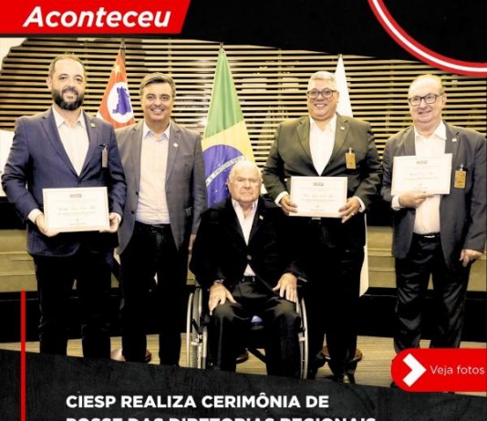 Nova diretoria do CIESP Oeste toma posse para a gestão 2026–2029
