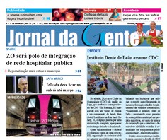 Jornal da Gente – Edição 1193 – 6 a 12 de dezembro de 2025