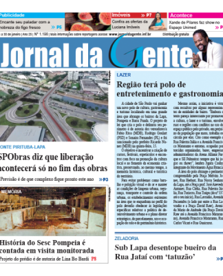 Jornal da Gente – Edição 1198 – 24 a 30 de janeiro de 2026