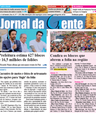 Jornal da Gente – Edição 1200 – 7 a 13 de fevereiro de 2026