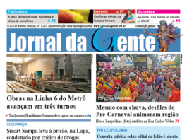 Jornal da Gente – Edição 1201 – 14 a 20 de fevereiro de 2026