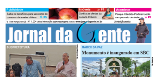 Jornal da Gente – Edição 1204 – 7 a 13 de março de 2026