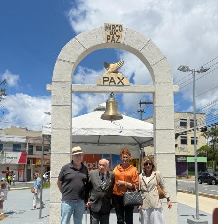 MARCO DA PAZ  Monumento é inaugurado em São Bernardo