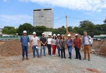 Entidades visitam obras da UBS Bento Bicudo, na Lapa de Baixo