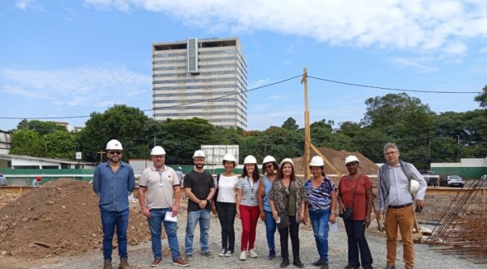 Entidades visitam obras da UBS Bento Bicudo, na Lapa de Baixo