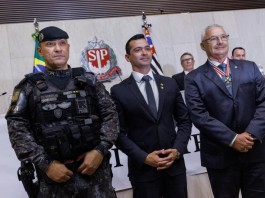 Ex-subprefeito coronel Telhada recebe homenagem da Assembleia Legislativa