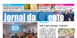Jornal da Gente – Edição 1211 – 25 de abril a 1 de maio de 2026