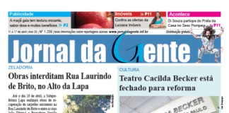 Jornal da Gente – Edição 1209 – 11 a 17 de abril de 2026