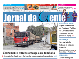 Jornal da Gente – Edição 1213 – 9 a 15 de maio de 2026