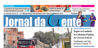 Jornal da Gente – Edição 1213 – 9 a 15 de maio de 2026