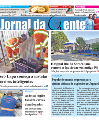 Jornal da Gente – Edição 1214 – 16 a 22 de maio de 2025