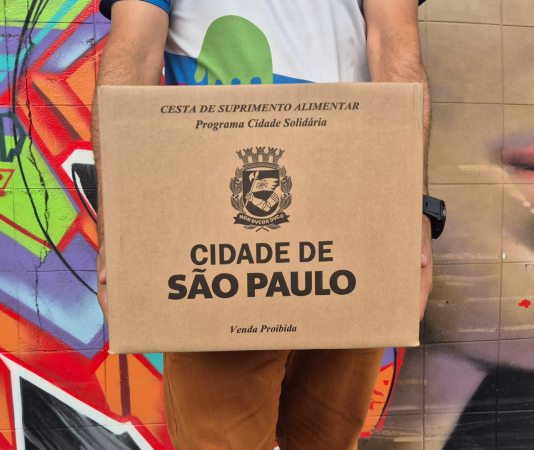 Lapa é um dos distritos que mais recebem cestas básicas do Programa Cidade Solidária