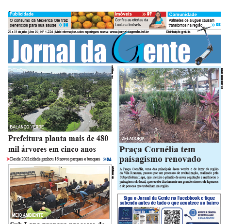 Jornal da Gente – Edição 1224 – 25 a 31 de julho de 2026