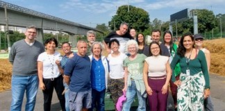 Conselheiros do CADES Lapa participam de visita ao Pátio de Compostagem