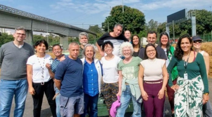Conselheiros do CADES Lapa participam de visita ao Pátio de Compostagem