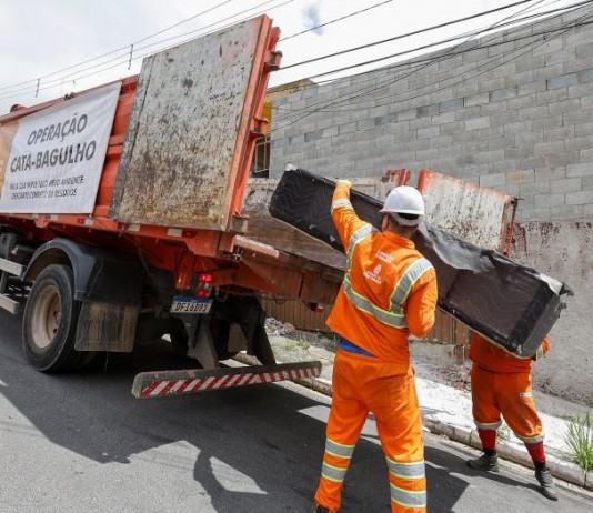 Operação Cata-Bagulho dobra quantidade de resíduos recolhidos na capital