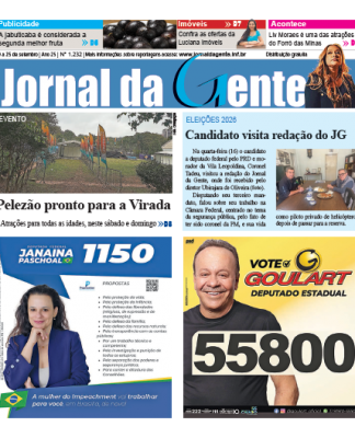 Jornal da Gente – Edição 1232 – 19 a 25 de setembro de 2026