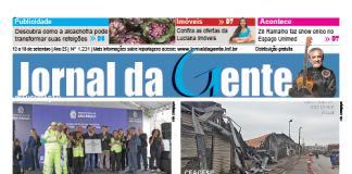 Jornal da Gente – Edição 1231 – 12 a 18 de setembro de 2026