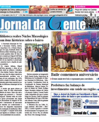 Jornal da Gente – Edição 1236 – 17 a 23 de outubro de 2026